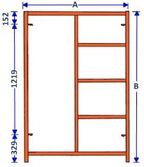 Ladder Frame A-617 and A-717