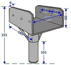 Plain Fork Head A-15H